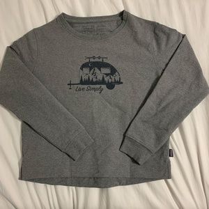 Grey Uprisal Crewneck Live Simply Sweater